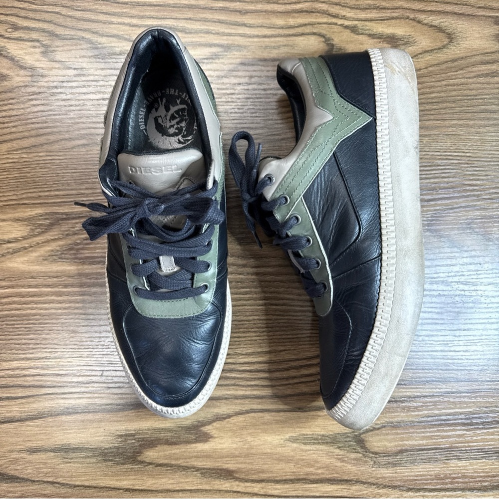Diesel Staark leather sneakers